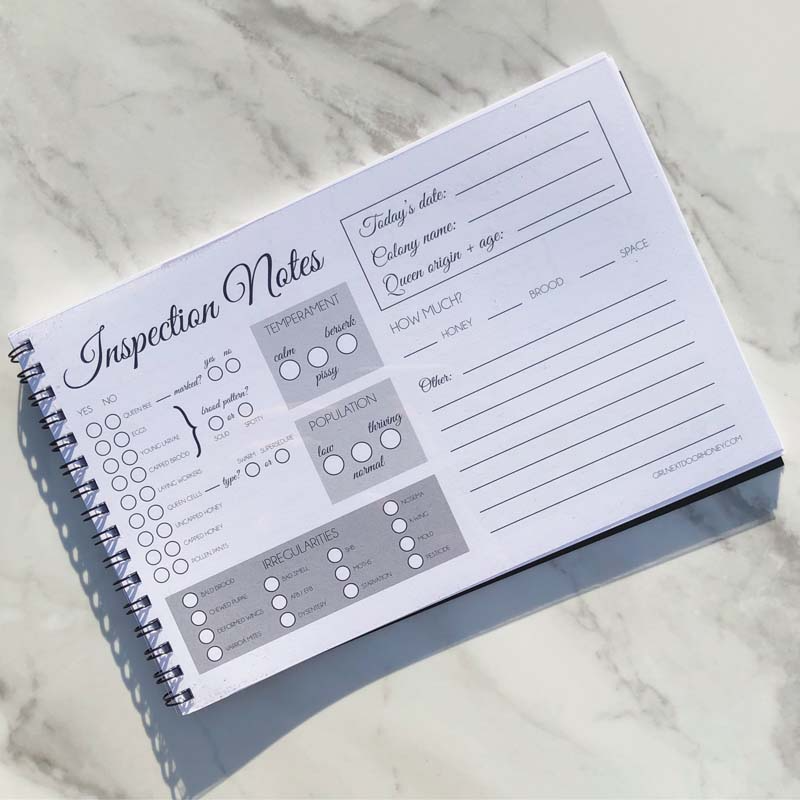 Hive Inspection Notebook | Magnolia Bee & Supply